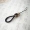 Sừng tự nhiên hạt điện thoại di động vỏ dây ngắn đoạn có thể được chữ vòng khóa sling cá tính nam và nữ mặt dây chuyền đồ trang trí chính - Nhẫn