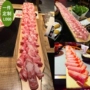 Bít tết Thịt Bò Sushi Tấm Gỗ Dinner Tấm Ẩm Thực Tấm Lớn Bảng Dài Cắt Thịt Gỗ Khay Một Meter Chất Béo Thịt Bò Tấm đũa mun