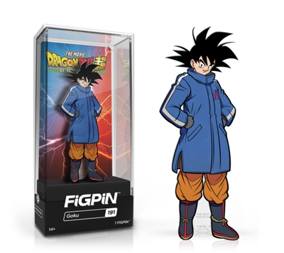 taobao agent Genuine authorized US FIGPIN Dragon Ball Super Tide Cloth Goku Vegeta Box Metal Essence