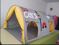 Кроватка, палатка, замок для принцессы для мальчиков и девочек, защита при падении, игровой домик