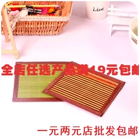 Изысканная и экологически чистая бамбуковая подушка для блюд подушка для подушки накладки кухонная панель кухонная теплоизоляция.