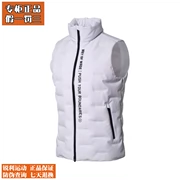 Li Ning xuống vest nam loạt bóng rổ Wade mới đứng cổ áo mùa đông trắng ngỗng xuống đồ thể thao AMRN035 - Áo thể thao