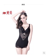 Tingmei đồ lót truy cập mô hình vụ nổ chính hãng corset bụng jumpsuit thoải mái corset đồ lót đặc biệt TL1216
