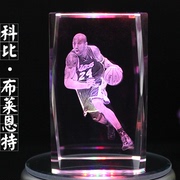 Sao NBA đồ trang trí pha lê bóng rổ Kobe James chữ món quà sinh nhật để gửi trai bạn trai để gửi bạn cùng lớp