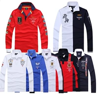 Mẫu áo khoác nam mùa xuân mới số 1 của Không quân AM - Áo polo thể thao áo polo lv