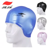 Mũ bảo hiểm Jiejia chính hãng Mũ bơi bằng silicon Mũ bơi không thấm nước có độ đàn hồi cao để tăng tai cho nam và nữ mũ bơi mũ bơi trẻ em