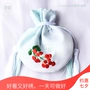 Miao sơn đậu đỏ purse Su thêu gói handmade gói nguyên liệu phong cách Trung Quốc thêu diy người mới bắt đầu kit để gửi bạn trai tranh thêu chỉ lụa