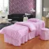 Ưu đãi đặc biệt miễn phí vận chuyển Beauty Massage toàn thân bedspread bedspread 4 gia đình bốn người đứng đầu vuông vẻ đẹp tròn bộ giường salon - Trang bị tấm mẫu ga trải giường spa Trang bị tấm