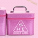 Túi đựng mỹ phẩm xách tay nữ dung lượng siêu lớn ins2023 mới cao cấp trực tuyến nổi tiếng hộp bảo quản vali dễ thương túi đựng mỹ phẩm cao cấp bọc đựng mỹ phẩm