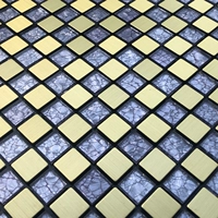 Золото+серый Hyun Ice Granules 1,5 см