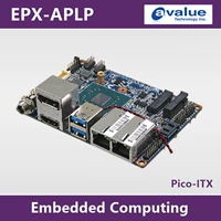 Pico-Itx Материнская плата #AVALUE ANQIN EPX-APLP CE запускает N3350 Industrial NAS 2,5-дюймовый N4200