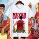 Slam dunk thủy triều áo thun thương hiệu tên chung Sakuragi Mitsui Shou ngoại vi quần áo bóng rổ trẻ áo thun ngắn tay nam t