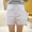 Trắng cao eo quần short denim nữ mùa hè 2018 mới kích thước lớn hoang dã thường lỏng mỏng mỏng rộng chân quăn thủy triều quần jean nữ cạp cao
