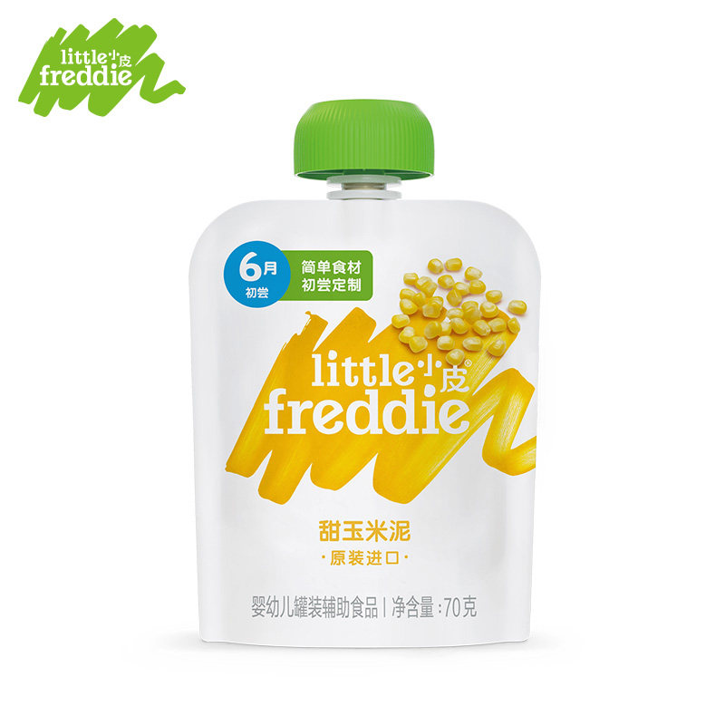 Однокомпонентное пюре - пюре из сладкой кукурузы 70 г