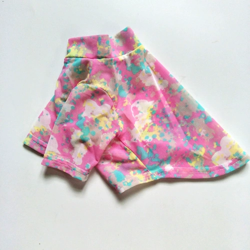 Собака летняя одежда Тонкая солнцезащитная одежда Прозрачная сетчатая жилет