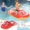 Chính hãng phun nước súng phun nước động cơ gắn thuyền trẻ em nước bơm gắn đồ chơi nổi hàng bơi vòng - Cao su nổi phao bơi tròn cho bé