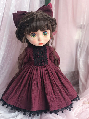 taobao agent Salon doll clothes Diablo -red warm Yang Yang Young handicapped hand -made only clothes without baby