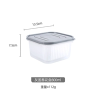 Серая крышка луковая коробка