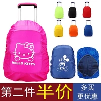 Ba lô phiên bản Hàn Quốc của túi chống mưa hoang dã trường hợp túi du lịch cô gái áo mưa không thấm nước bụi vai túi che học sinh - Mưa che / Ba lô phụ kiện balo mlb