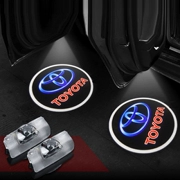 đèn led oto siêu sáng Thích hợp cho Toyota Reiz cửa xe đón ánh sáng Thái xe chiếu ảnh ánh sáng Camry laser sửa đổi các bộ phận đèn ô tô đèn led ô tô