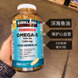 Киркленд Омега3 Глубокий рыбий масла в Киркленде Омега, Канада, высокое содержание 330 капсул