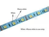 Светодиодная двухцветная светодиодная лента, три цвета, 12v, 24v
