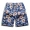 Quần cotton nam XL cộng với quần short Hawaii chất béo Quần nam đi biển in rộng 2018 phù hợp với màu trắng