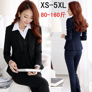 2018 mới thời trang nữ chuyên nghiệp phù hợp với phù hợp với phỏng vấn phù hợp với váy OL màu xanh hải quân dụng cụ mùa xuân và mùa hè yếm