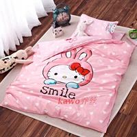 Bông mẫu giáo quilt ba mảnh thiết lập với lõi bé giường sáu bộ bông quilt bao gồm trẻ em mùa đông quilt 	bộ chăn ga gối quây cũi cho bé	