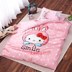 Bông mẫu giáo quilt ba mảnh thiết lập với lõi bé giường sáu bộ bông quilt bao gồm trẻ em mùa đông quilt Bộ đồ giường trẻ em