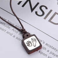 925 Серебряное серебро + Сандаловое дерево любовь глубоко и радужствует