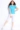 Trang phục thể thao nữ mùa hè phù hợp với thể thao nữ Hàn Quốc lụa ngắn tay cắt quần dài - Thể thao sau