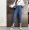 Quần nữ sinh viên lỏng lẻo Hàn Quốc ulzzang hoang dã mùa xuân cô gái jeans là mỏng cao eo hậu cung quần dày