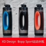 Hà lan XD THIẾT KẾ thể thao dưới nước chai ngoài trời tập thể dục chai nước di động nhựa sinh viên quả tạ sáng tạo cốc nước bình nước 2 lít tập gym