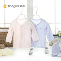 Tongtai bé bộ đồ lót cotton mùa hè phần mỏng 3-18 tháng bé dài tay đồ ngủ sơ sinh quần áo bộ đồ giữ nhiệt cho bé