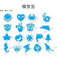 Мультяшная модель животного, форма, 5 оттенок