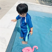 Meng Meng 哒 2018 mùa hè mới chàng trai và cô gái đồ bơi thoáng khí bé Hàn Quốc phiên bản của cơ thể nước ngoài một mảnh áo tắm