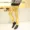 Influx nam phiên bản Hàn Quốc cá tính Quần da mỏng màu vàng bạc Chân PU thời trang mặt sáng trang phục nam ca sĩ DS