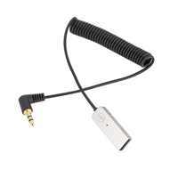 Черный D08 Bluetooth -приемник