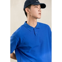 Горизонт мужская одежда чистый яркий цвет простой и универсальный дизайн корейский обычай рубашка поло с коротки