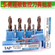 Công cụ Đài Loan dao phay thép TAP cacbua 2 lưỡi dao lưỡi dao thẳng lưỡi dao phẳng Dao cắt CNC 1-16MM - Dụng cụ cắt