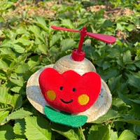 Маленький красный цветок