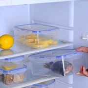 Tim IKEA hộ gia đình hình chữ nhật trong suốt nhựa tươi bát lò vi sóng hộp ăn trưa hộp tủ lạnh hộp thực phẩm nhà - Đồ bảo quản