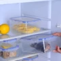 Tim IKEA hộ gia đình hình chữ nhật trong suốt nhựa tươi bát lò vi sóng hộp ăn trưa hộp tủ lạnh hộp thực phẩm nhà - Đồ bảo quản hộp giấy đựng thức an nóng