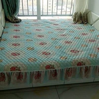 Tatami trải giường ren tùy chỉnh thực hiện đơn đặt hàng lớn làm châu Âu tùy chỉnh kích thước bìa bông để tăng mùa phủ - Trải giường ga giuong dep