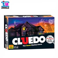 Европейская и американская стратегия досуга рассуждения настольной игрой в игре английская версия детективной игры Cluedo Board Game