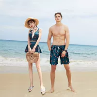 Cặp đôi đồ bơi 2019 mới mùa hè nước biển set đồ tuần trăng mật cỡ lớn bảo thủ mùa xuân nóng bỏng che bụng - Vài đồ bơi đồ đôi di biển	