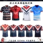 17-19 Úc đối tượng vô địch gà trống và đối tượng Commemorative bản ô liu phục vụ Úc RugbyJersey Rugby và bóng bầu dục