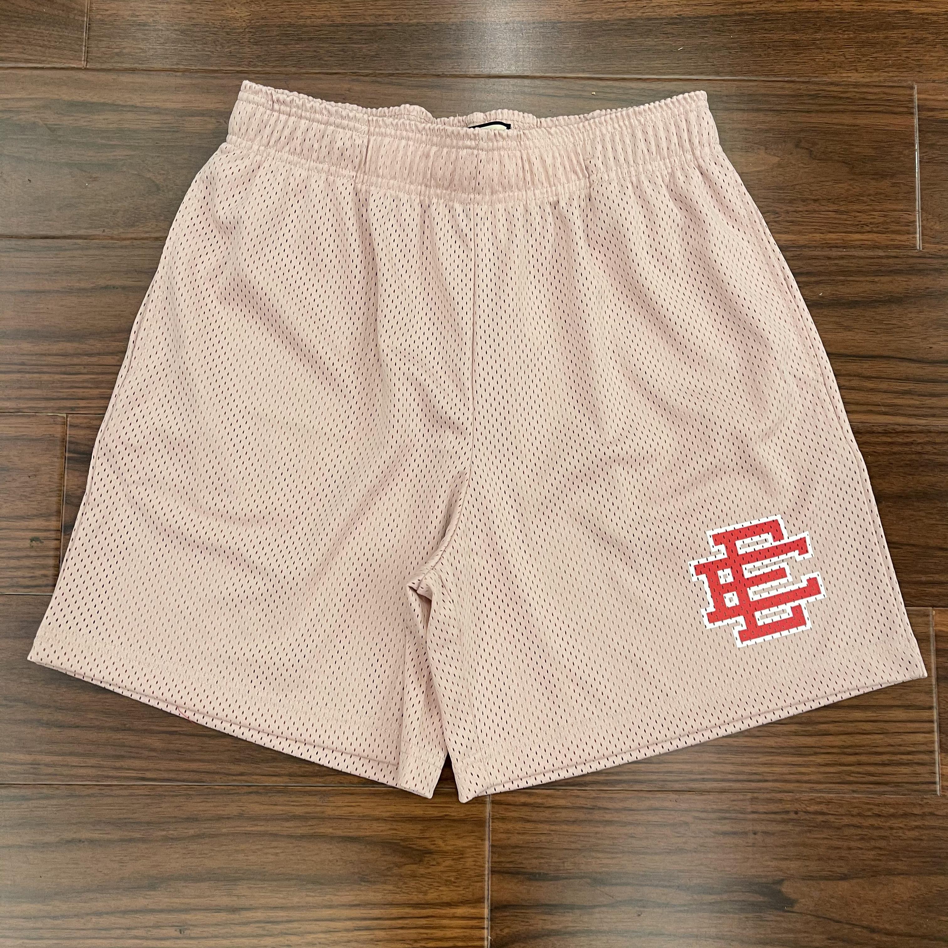 Pink (Red)AngelKingEEBasicShort Basketball pants motion leisure time motion shorts men and women Same