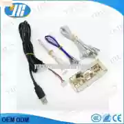 Chip PC rocker đơn Chip rocker chip HORI rocker PC arcade Bảng mạch nhỏ màu vàng Huayu - Cần điều khiển